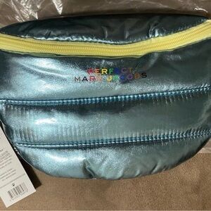 GWP: Marc Jacobs Perfect Metallic Blue Waist Bag
